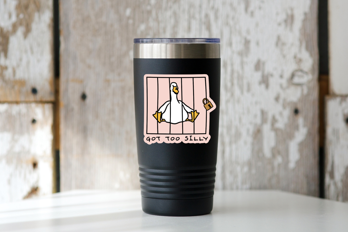 
                  
                    Got Too Silly Goose Sticker
                  
                