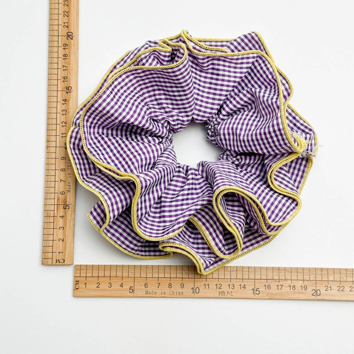
                  
                    Jumbo Checkered Scrunchies
                  
                