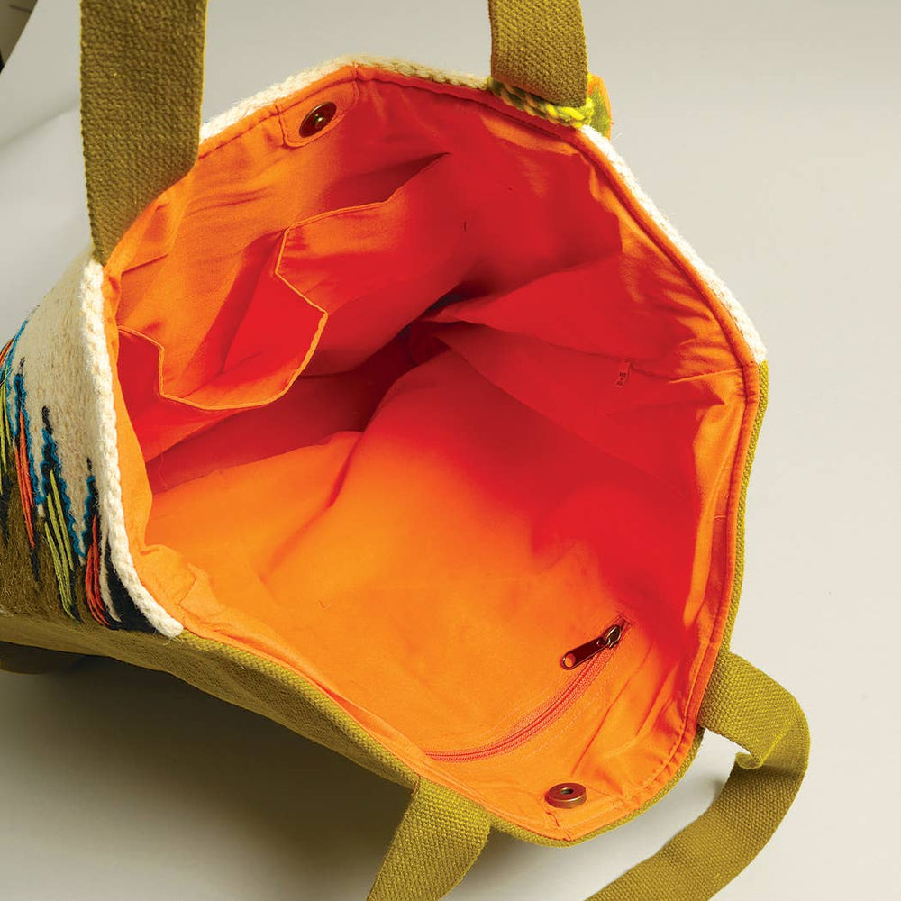 
                  
                    Pom-Pom Embroidered Weekender Bag
                  
                