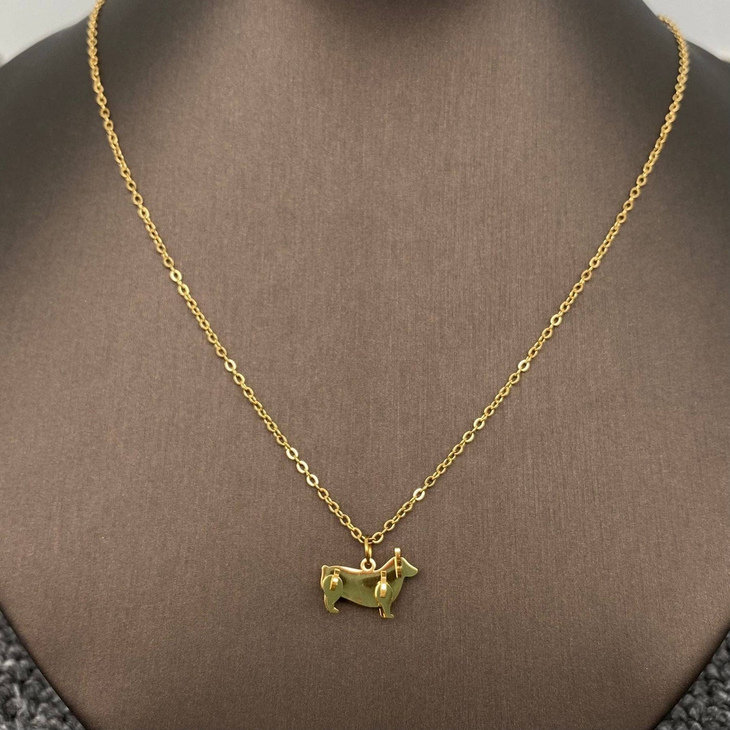 
                  
                    Cat & Dog Mini Models Charm Necklace
                  
                