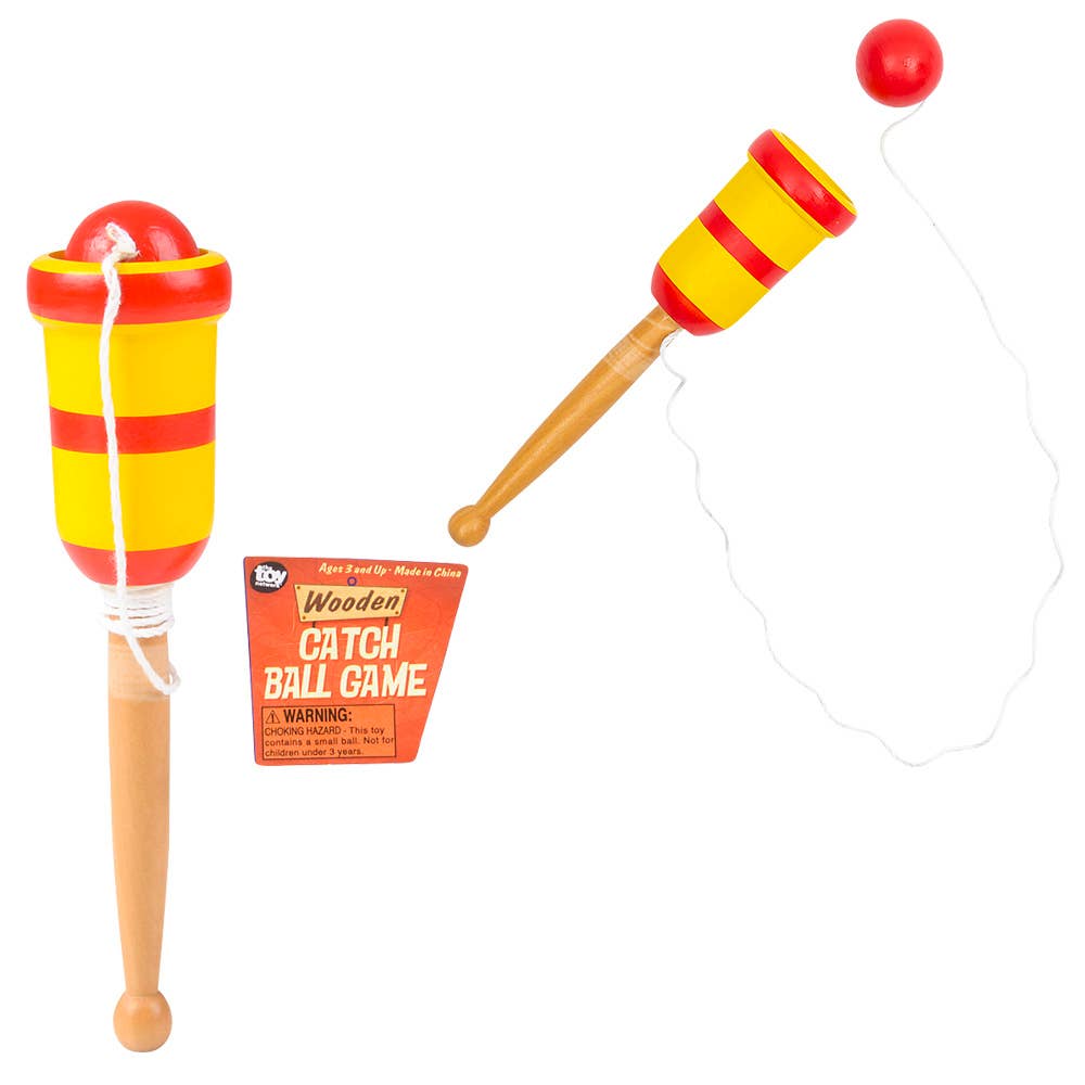 
                  
                    Classic Wooden Catch Ball Game
                  
                