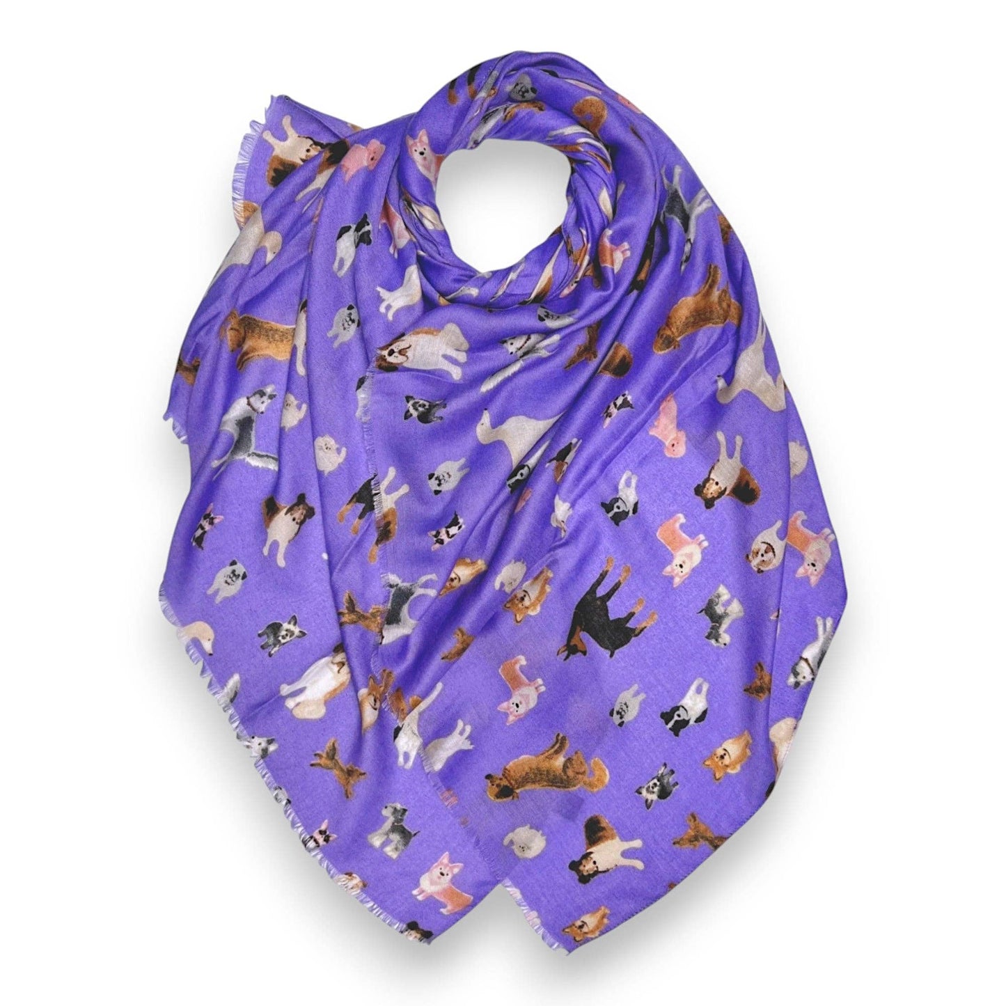 
                  
                    Dog Mix Breeds Cotton Blend Scarf
                  
                