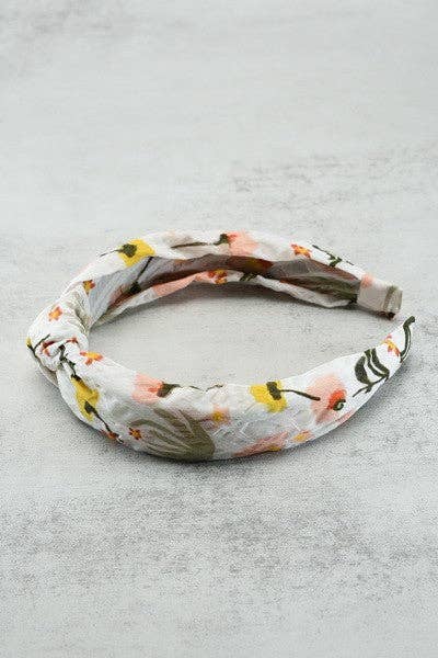 
                  
                    Knotted Soft Florals Headband
                  
                