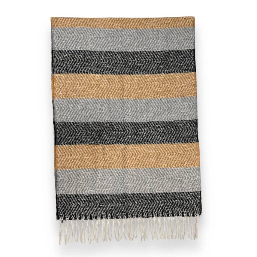 
                  
                    Zigzag Stripes Winter Scarf
                  
                