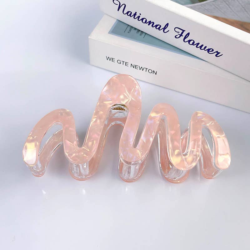 
                  
                    Pearly Squiggle Hair Claw
                  
                