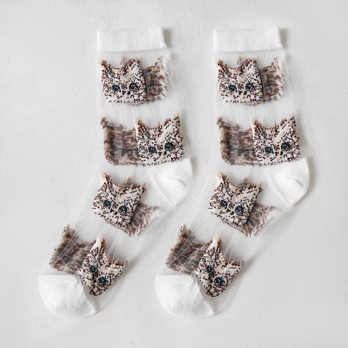 
                  
                    Sheer Cat Socks
                  
                