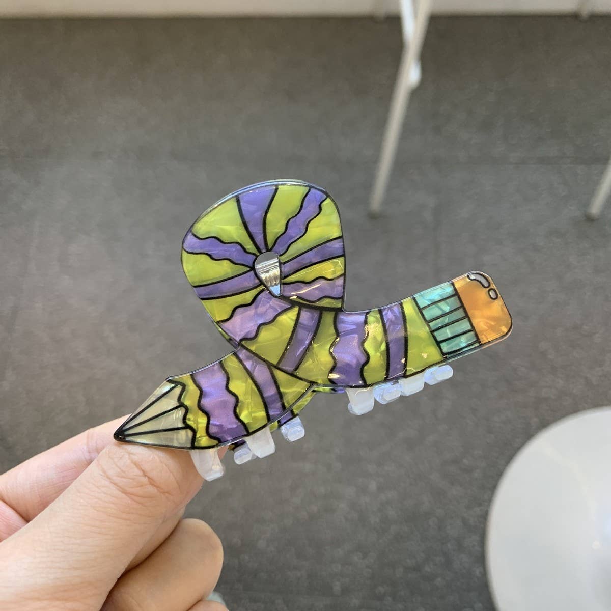 
                  
                    Twisty Pencil Hair Claw
                  
                