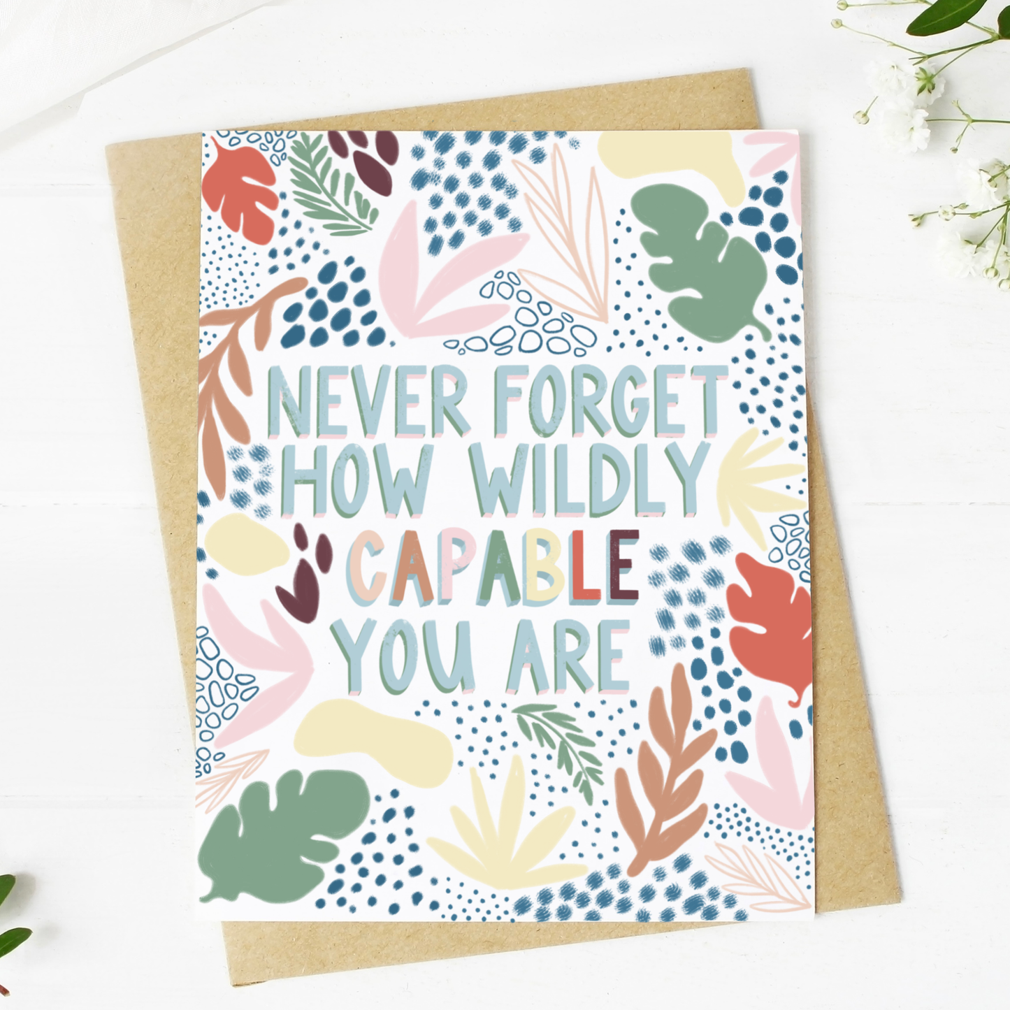 
                  
                    Wildly Capable Encouragement Card
                  
                