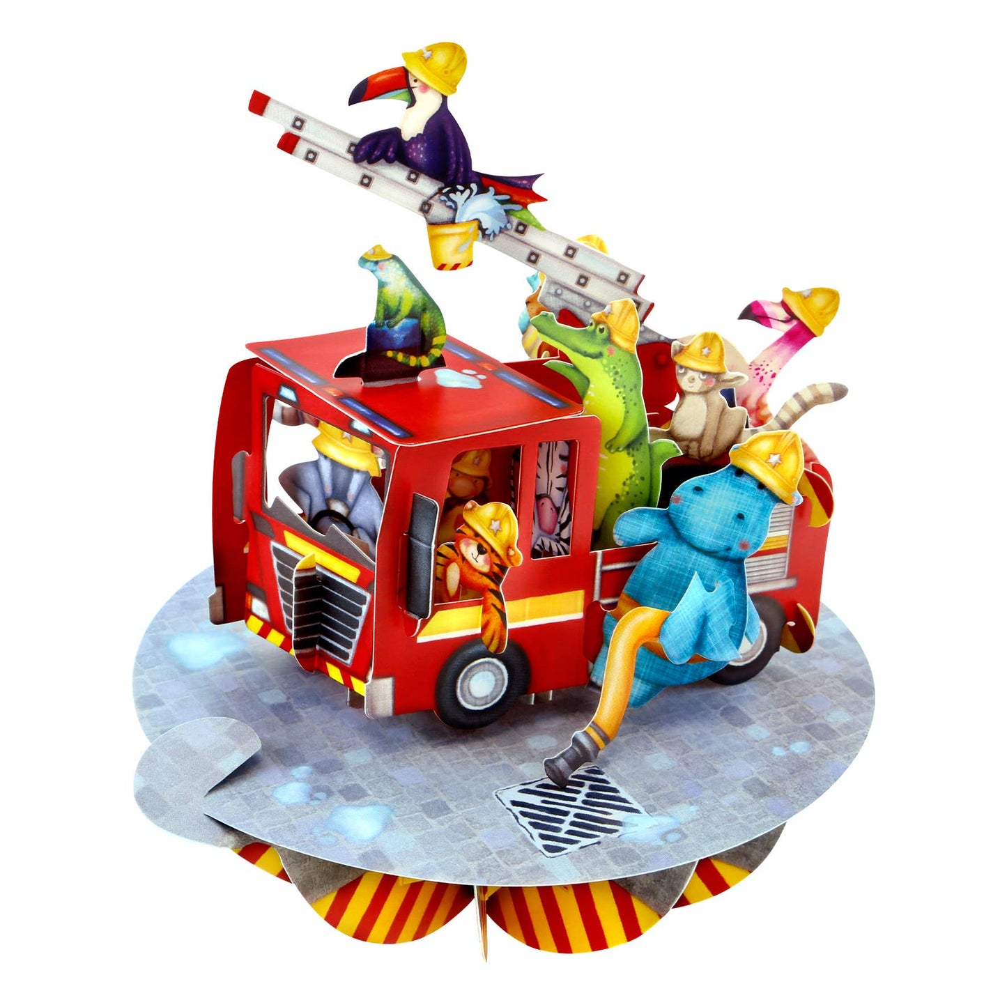 
                  
                    Fire Truck 3D Card
                  
                