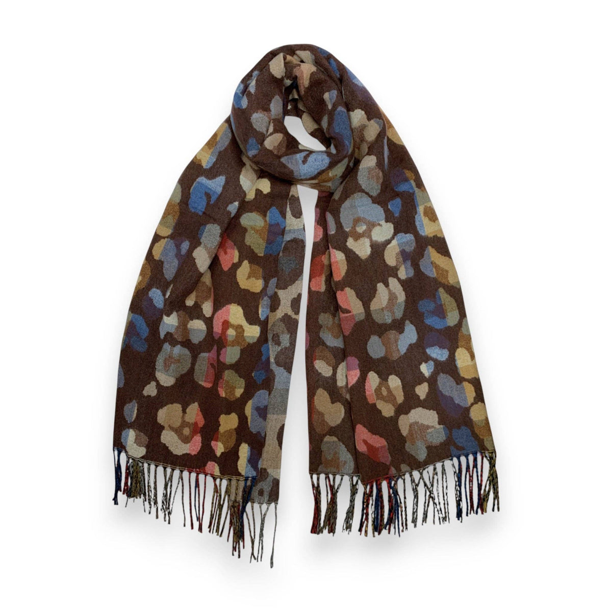 
                  
                    Colour Play Leopard Cashmere Blend Winter Scarf
                  
                