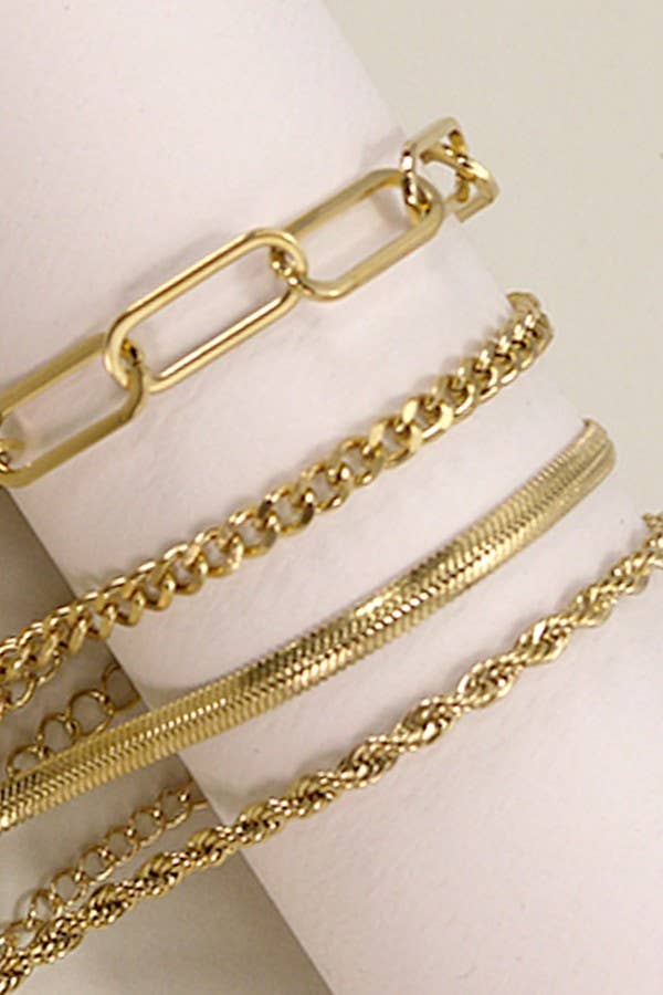
                  
                    Simple Chains Bracelet
                  
                