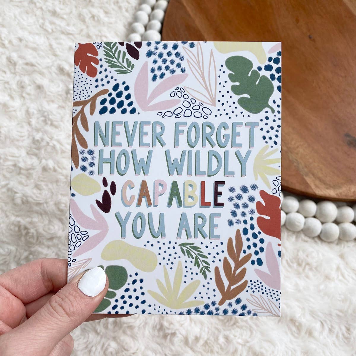 
                  
                    Wildly Capable Encouragement Card
                  
                