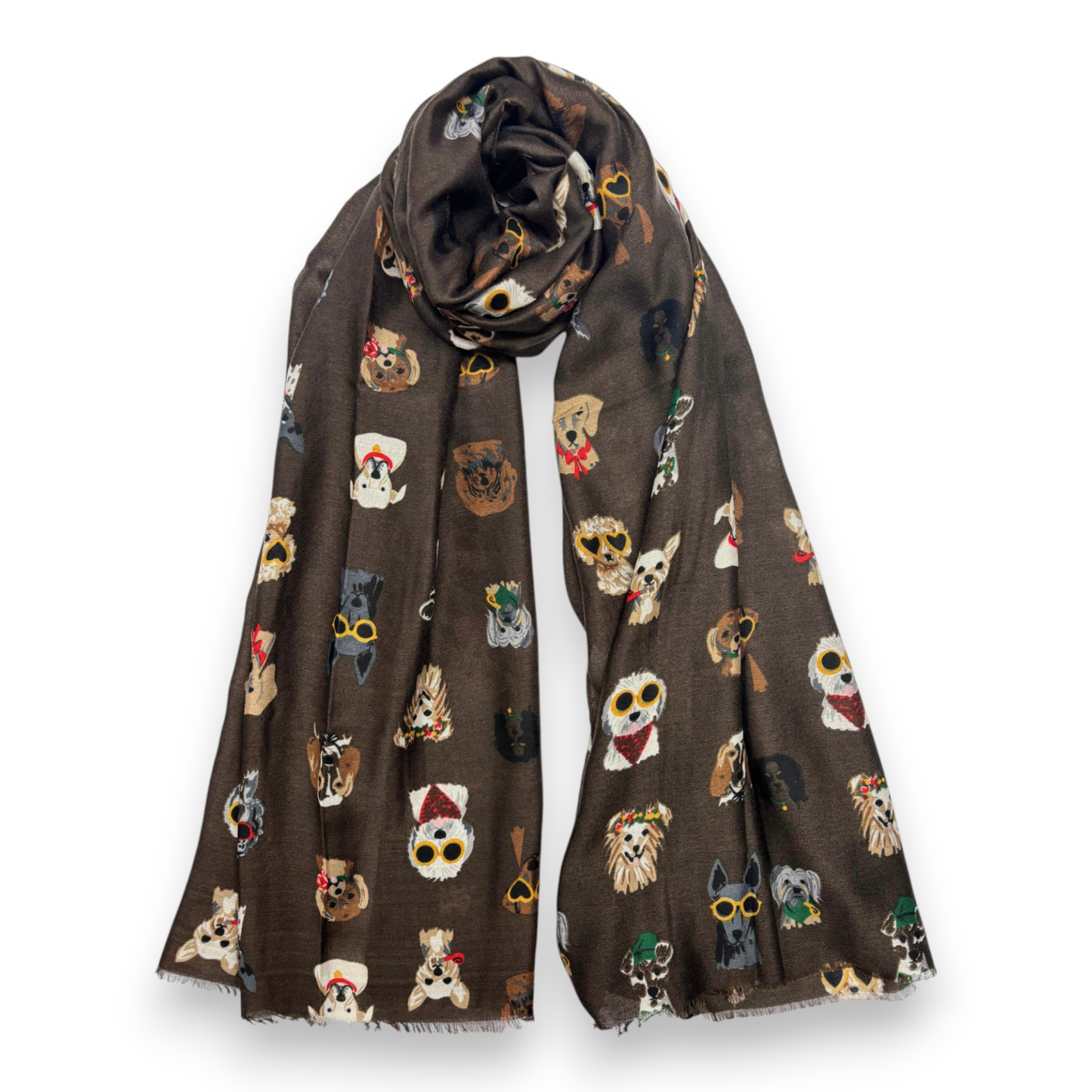 
                  
                    Accessorized Dogs Cotton Blend Scarf
                  
                