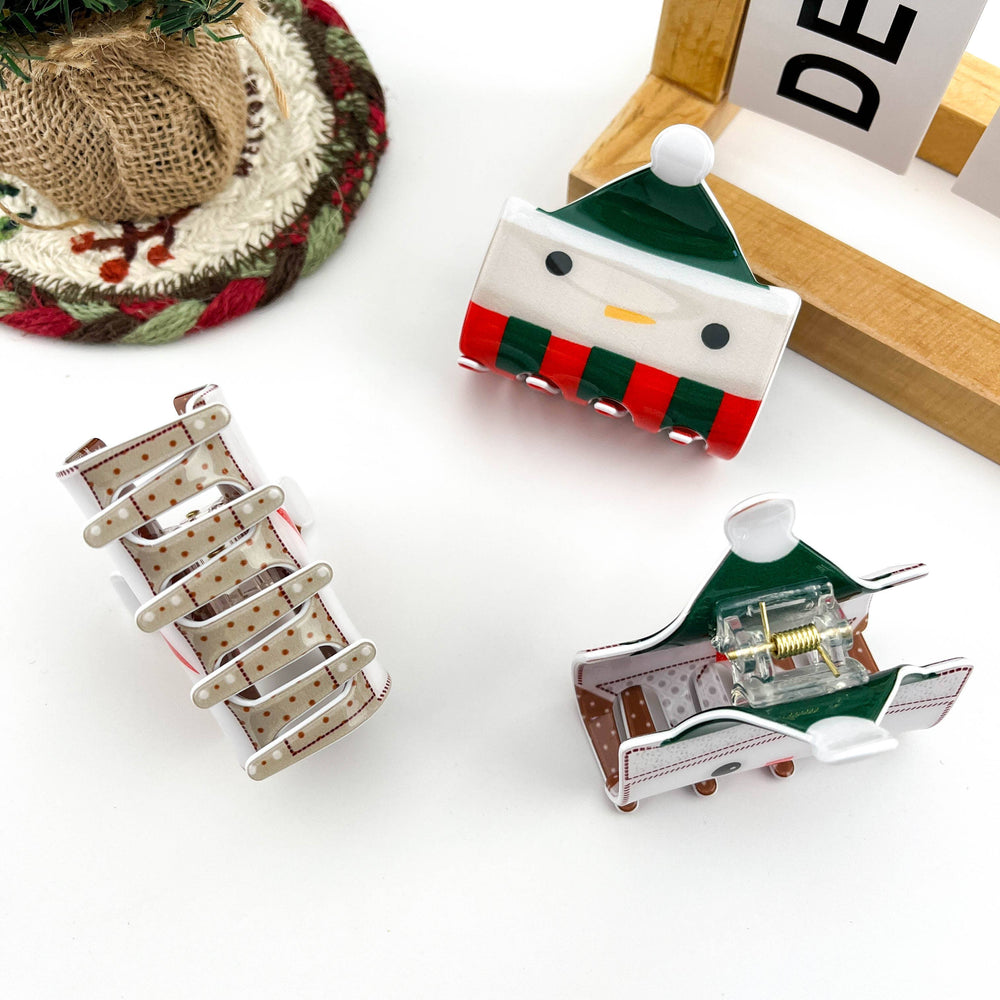 
                  
                    Snow Man Classic Rectangle Hair Claw
                  
                