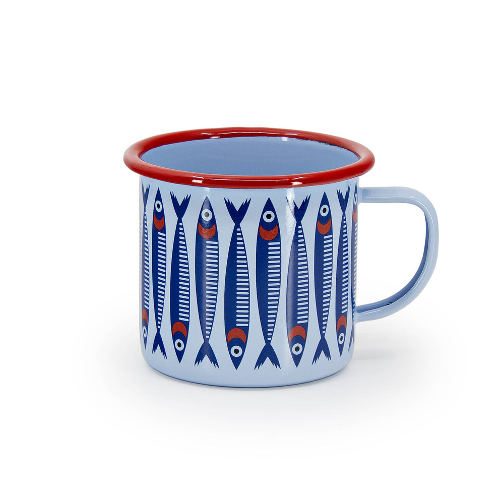 Enamelware 16oz Mug - Anchovies by Mur by Ayca