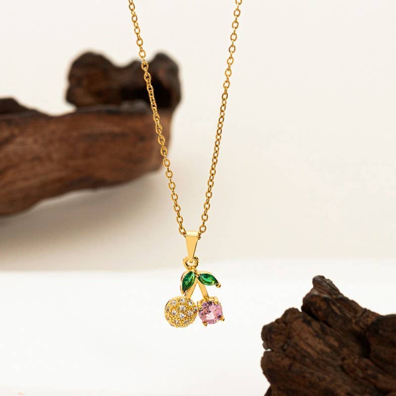 
                  
                    Fruit Charm Necklaces
                  
                