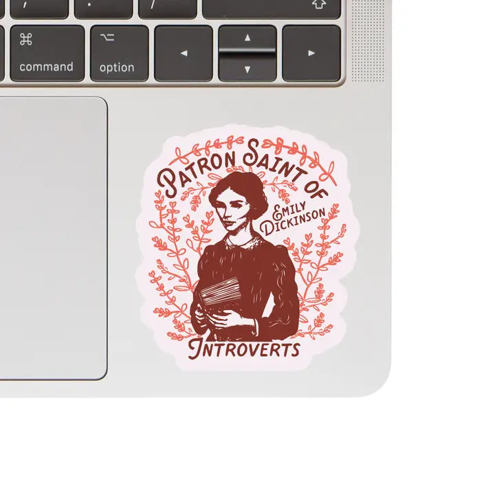 Emily Dickinson Introvert Sticker