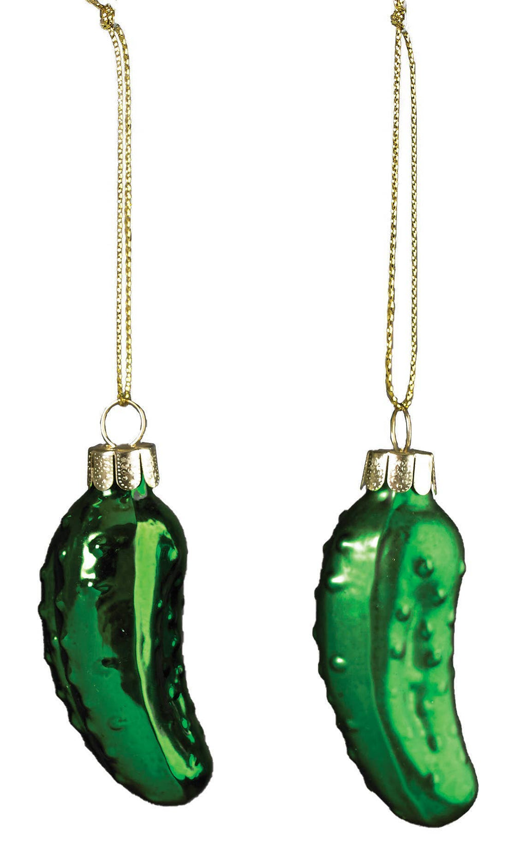 Glass Blown Pickle Ornament