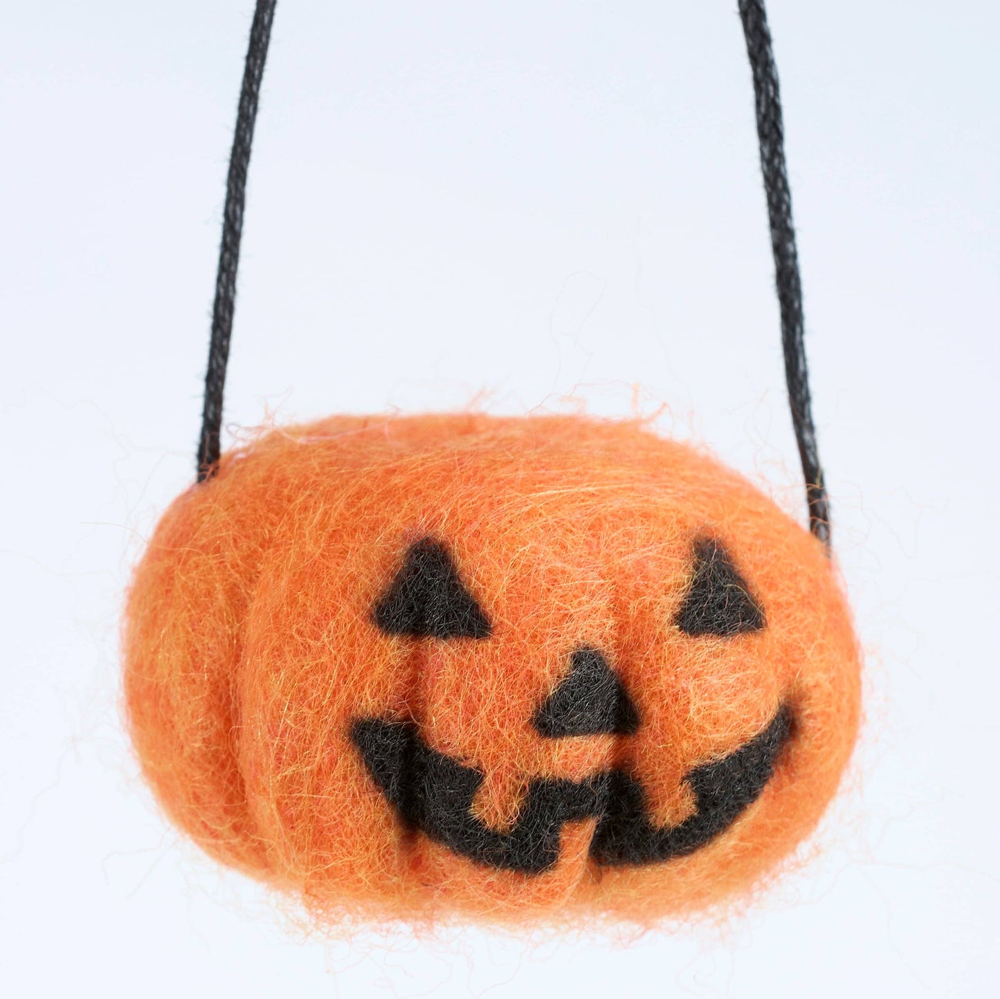 
                  
                    Jack O'Lantern Felted Ornament
                  
                