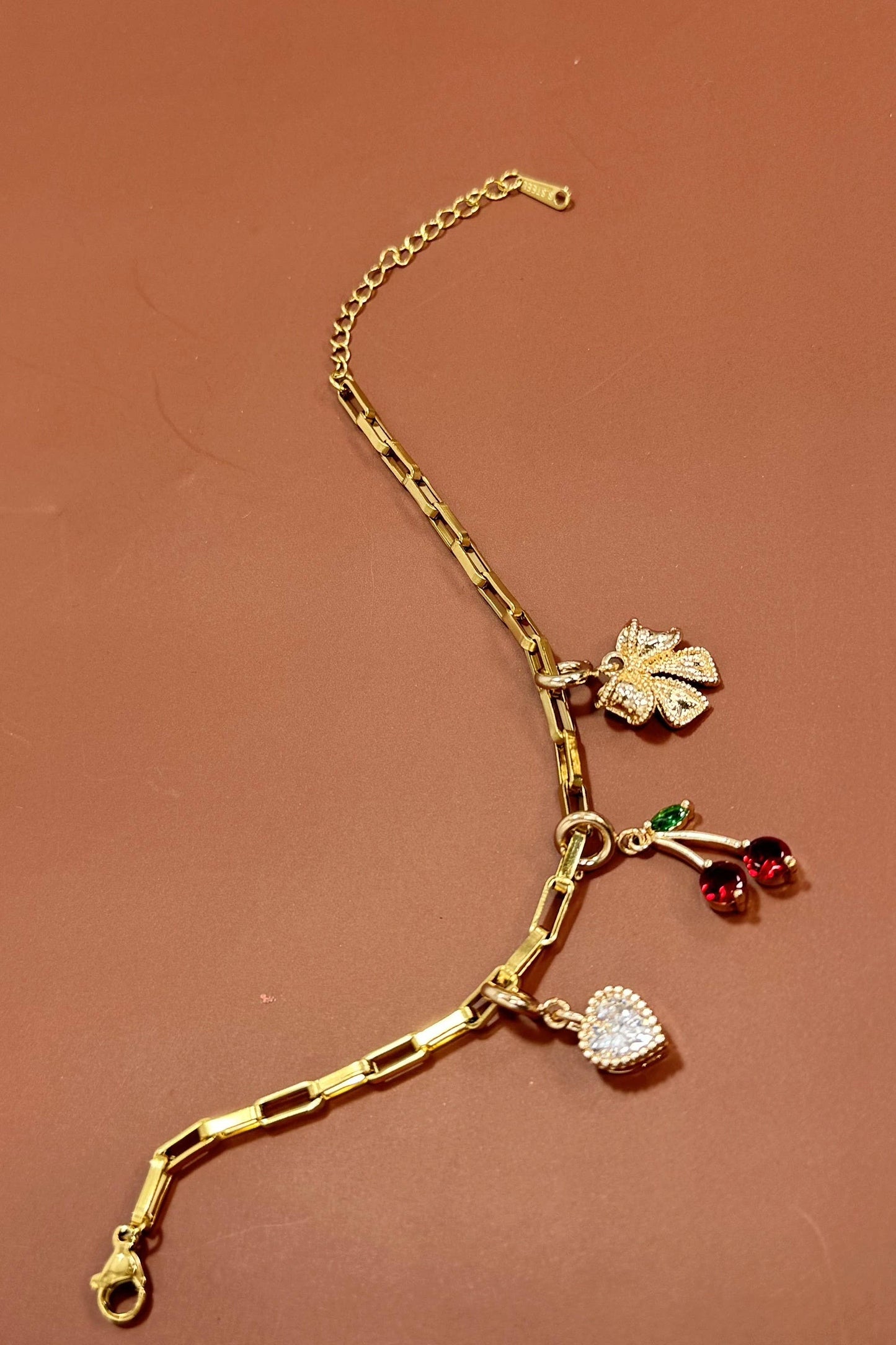 
                  
                    Charm Friendly Paperclip Bracelet
                  
                