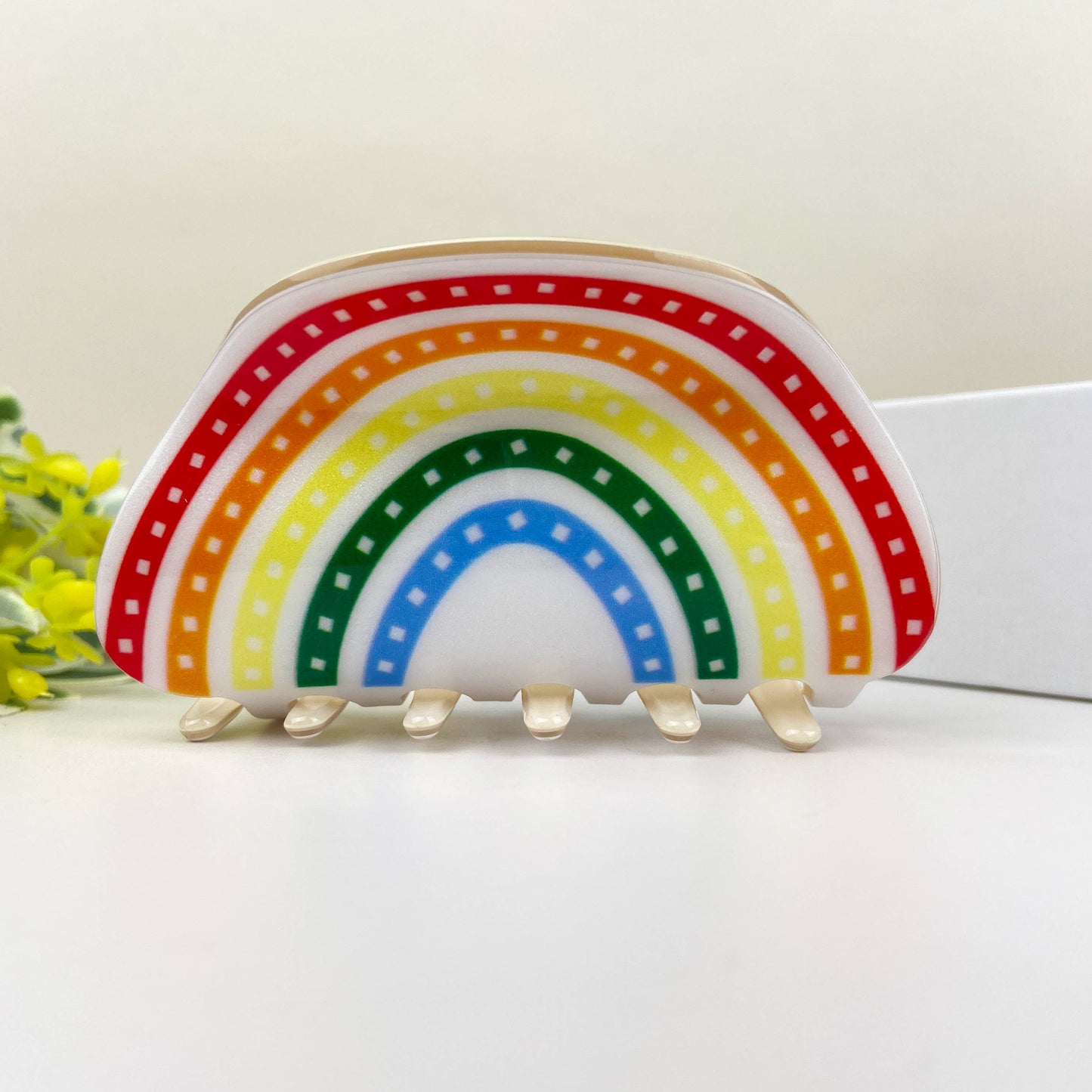 
                  
                    Playful Rainbow Hair Claw
                  
                