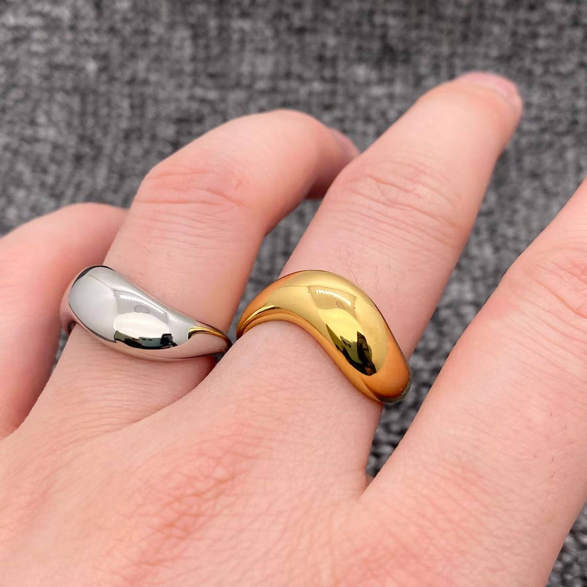 
                  
                    Chunky Wave Ring
                  
                