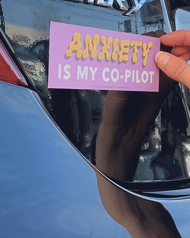 
                  
                    About to Kiss Vinyl Bumper Sticker - Holiday Gift Stocking Stuffer 
                  
                