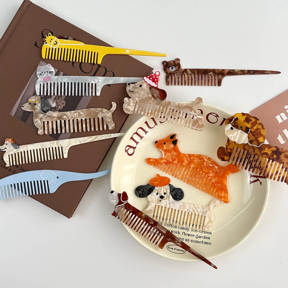 
                  
                    Acetate Animal Combs
                  
                