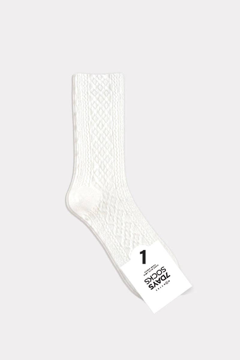 
                  
                    Textured Waffle Socks
                  
                