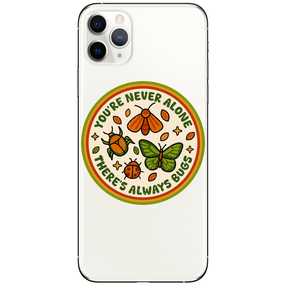 
                  
                    There's Always Bugs Sticker
                  
                