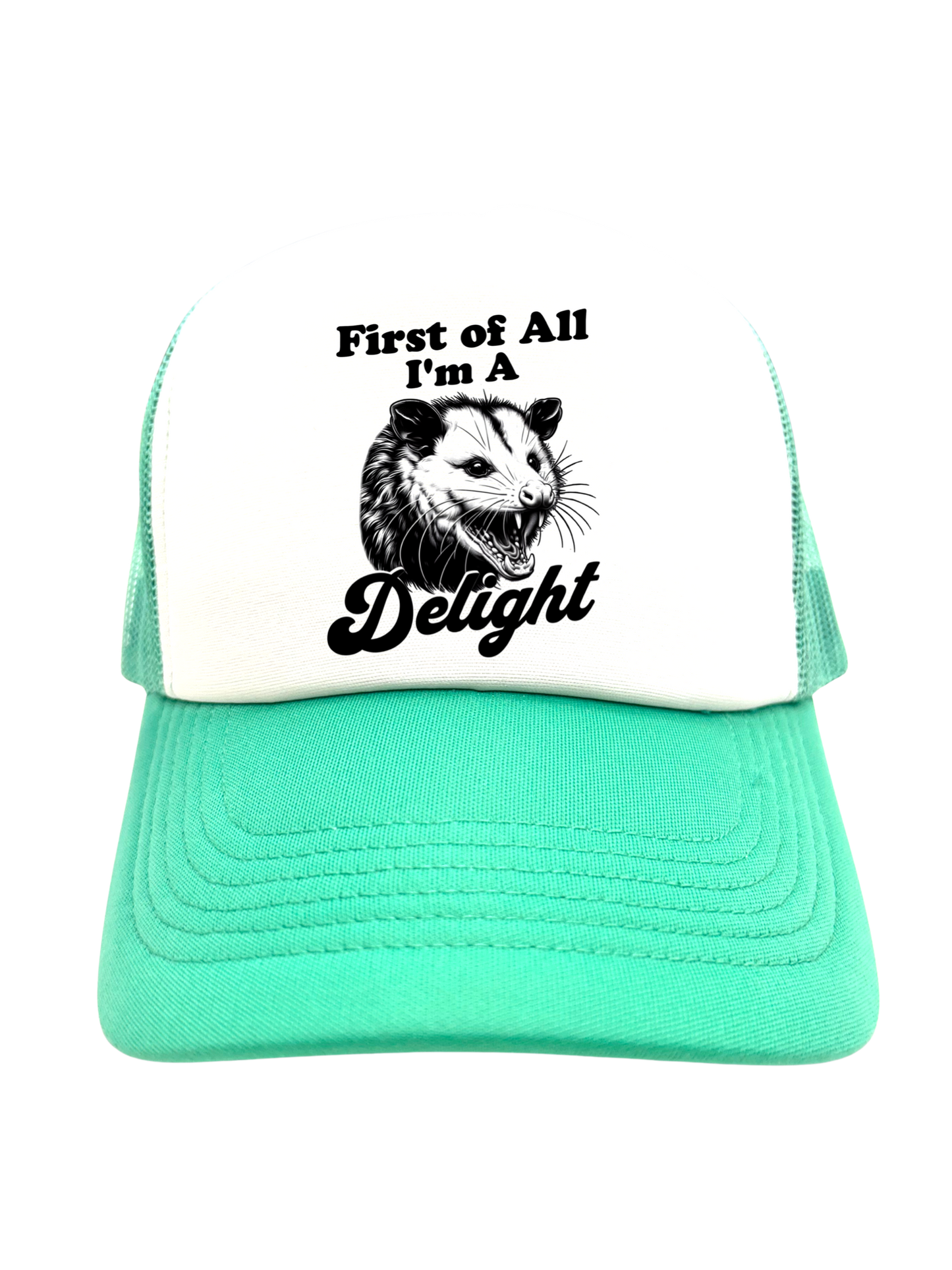
                  
                    "I'm A Delight" Opossum Trucker Hat
                  
                