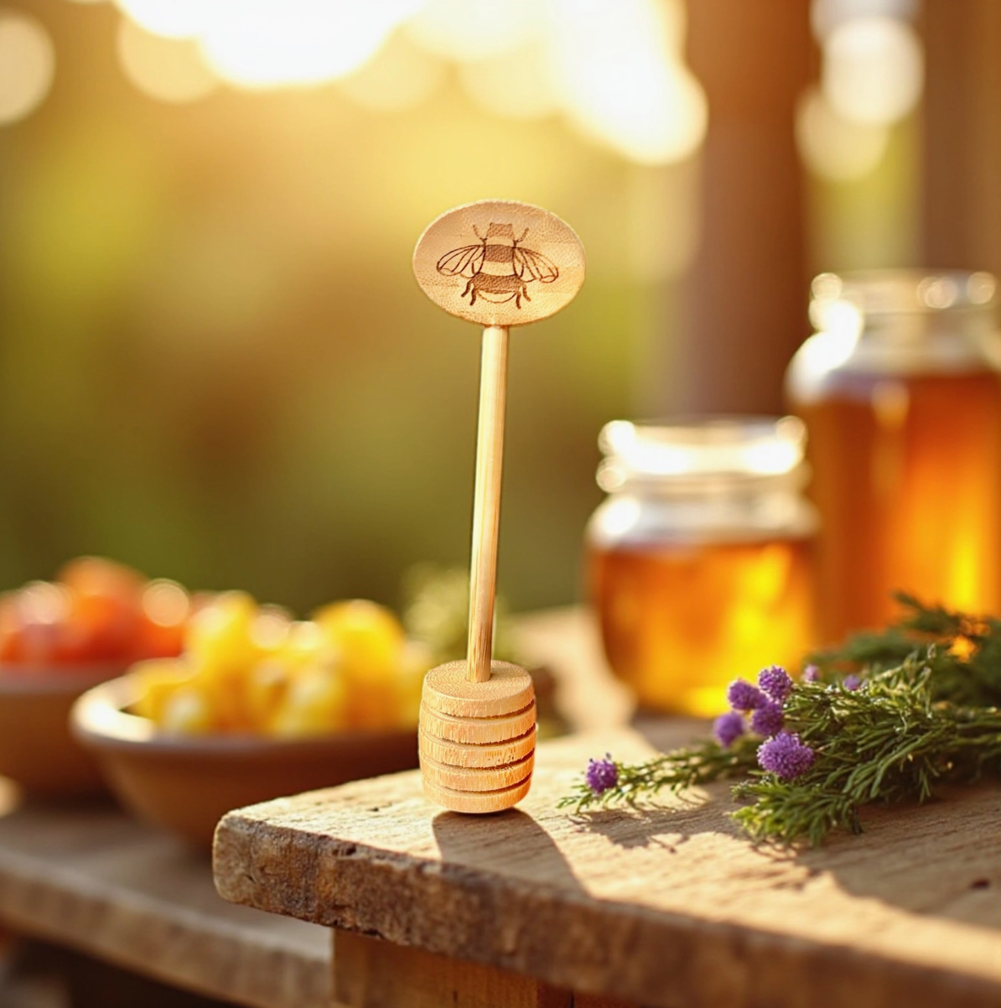 
                  
                    Bamboo Honey Dipper Spoon
                  
                
