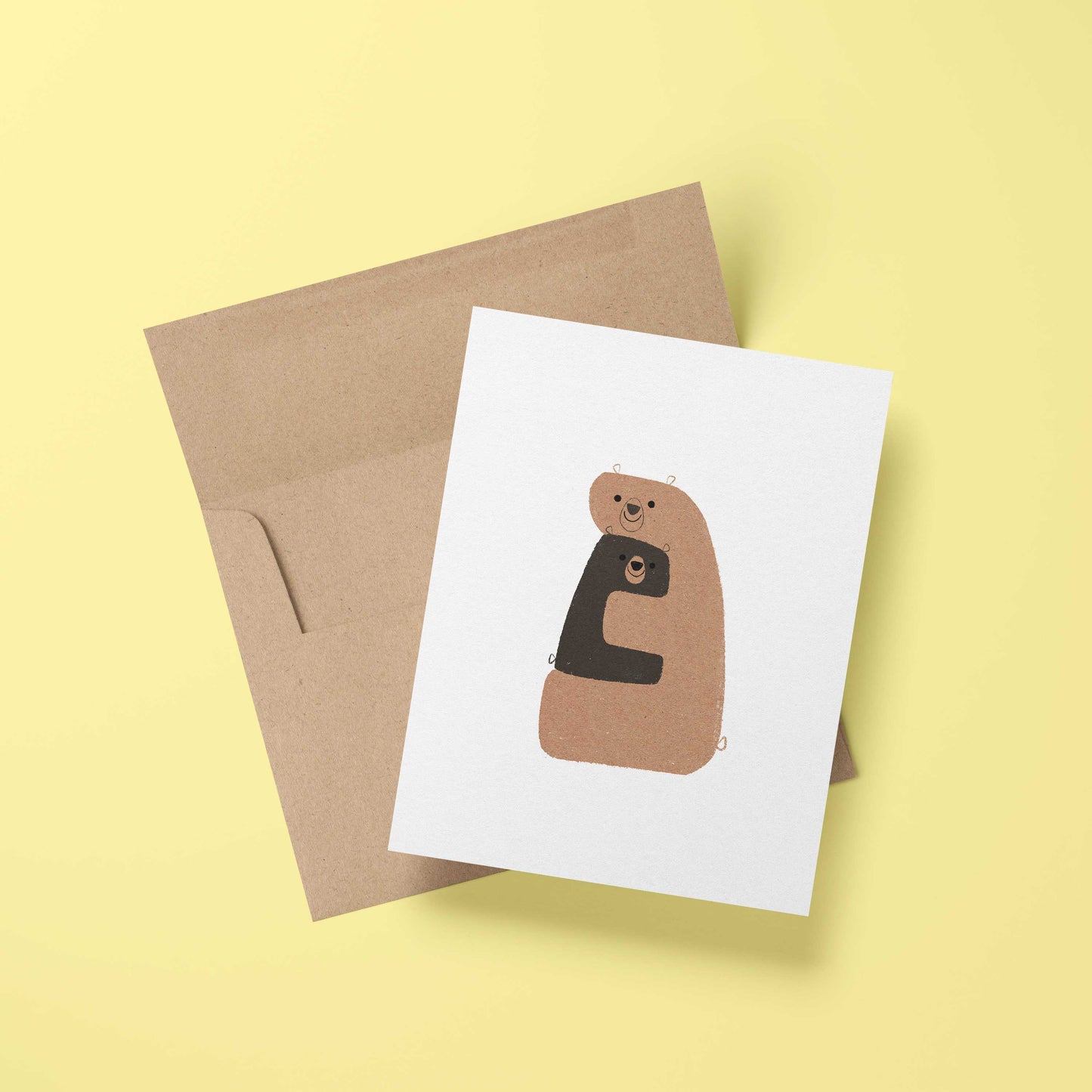 
                  
                    "Bear Hug" Greeting Card
                  
                