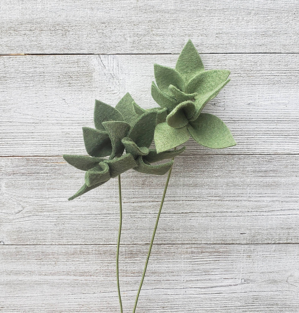 Felt Greenery Stem