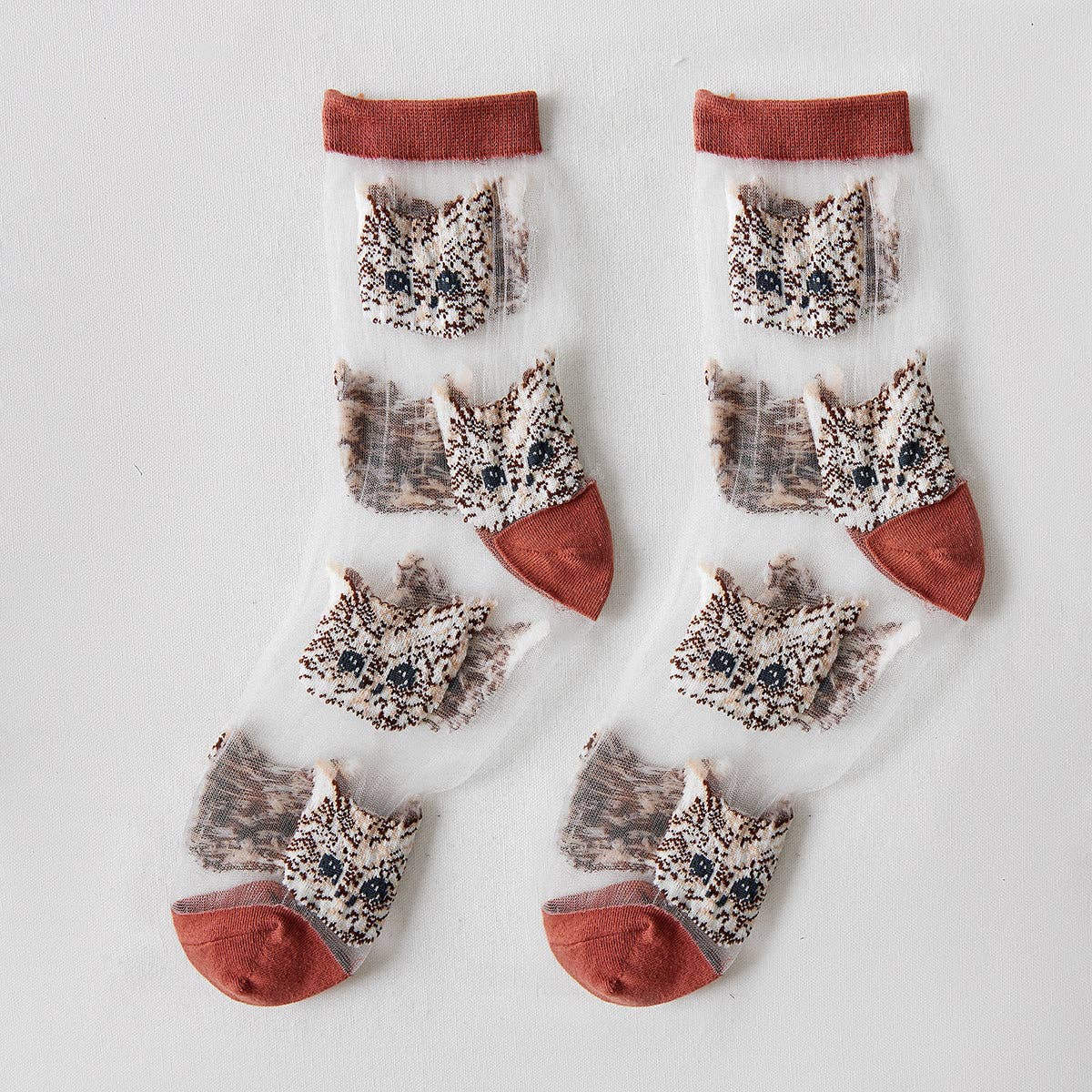 
                  
                    Sheer Cat Socks
                  
                
