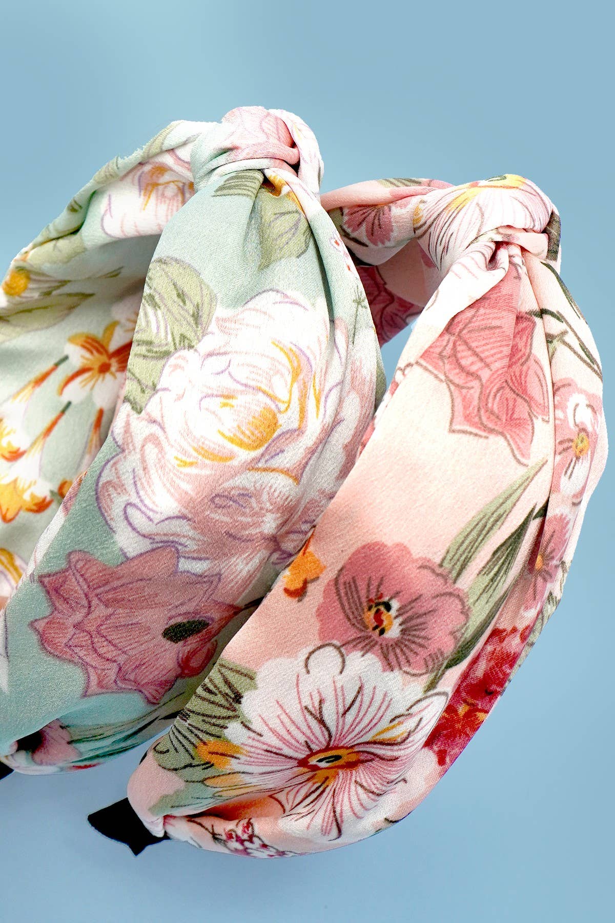 
                  
                    Vintage Floral Top Knot Headband
                  
                