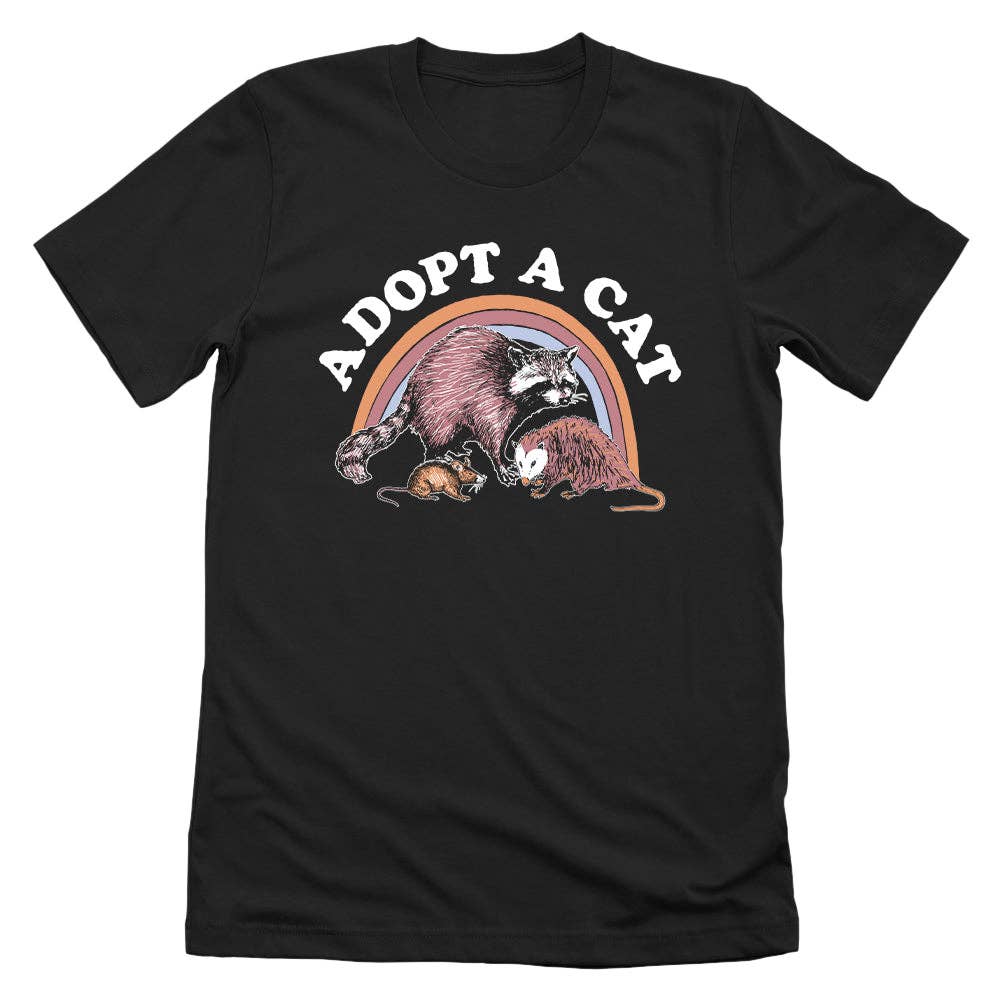 
                  
                    Adopt a Cat Graphic Tee
                  
                