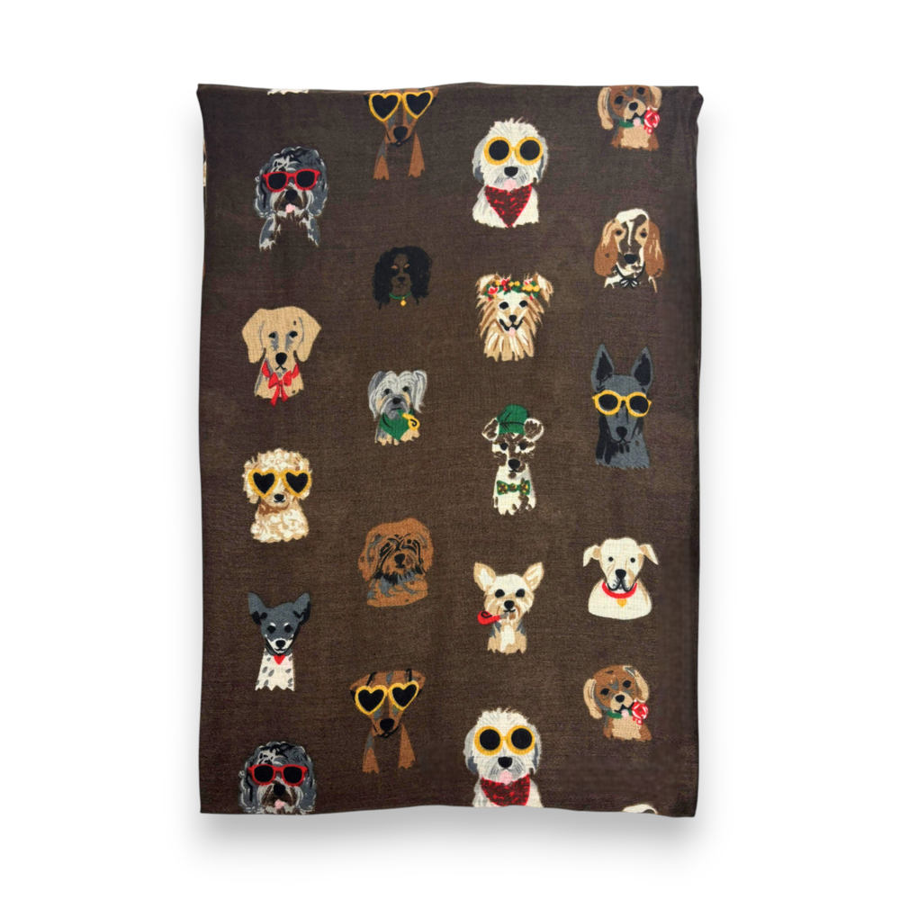 
                  
                    Accessorized Dogs Cotton Blend Scarf
                  
                