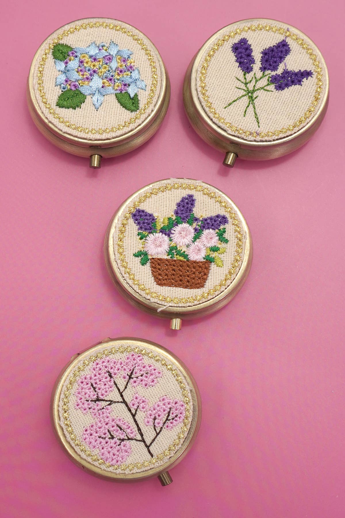 
                  
                    Floral Embroidered Compact Organizer
                  
                