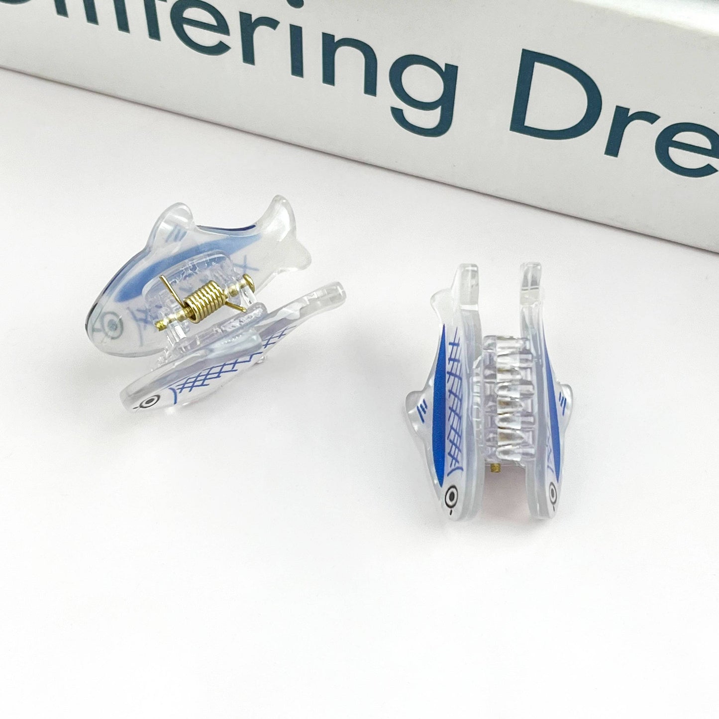 
                  
                    Mini Cute Sardine Fish Acrylic Hair Claw Clip
                  
                