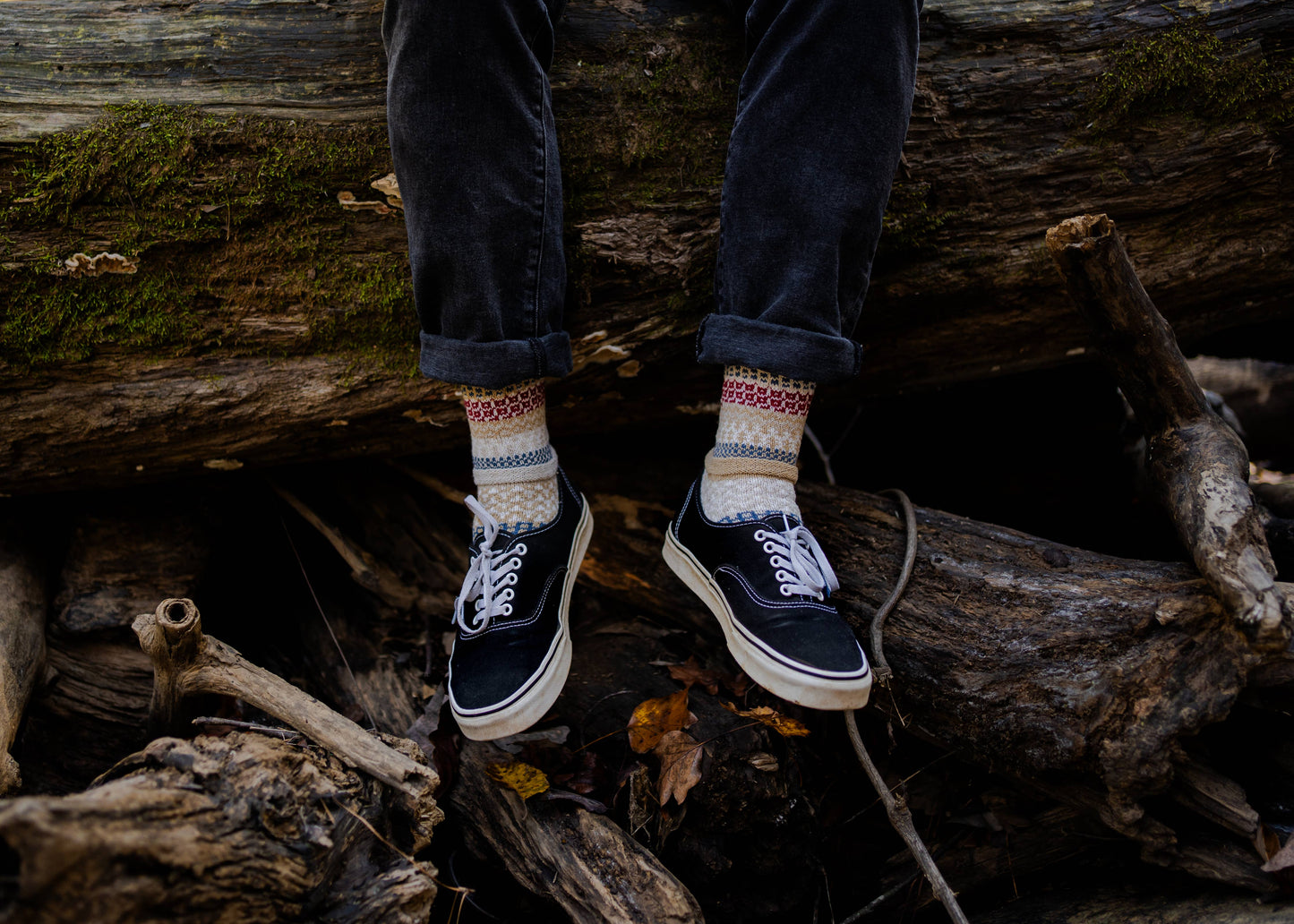 
                  
                    Bateau Mouche Mismatch Crew Socks
                  
                