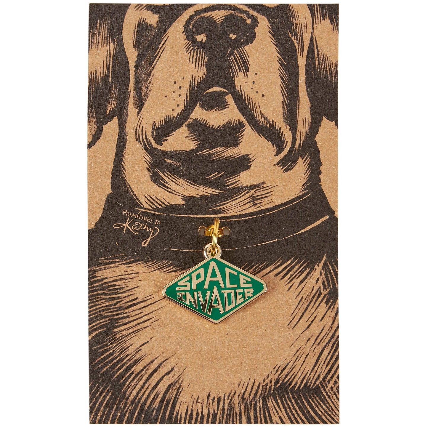 
                  
                    "Space Invader" Pet Collar Charm
                  
                