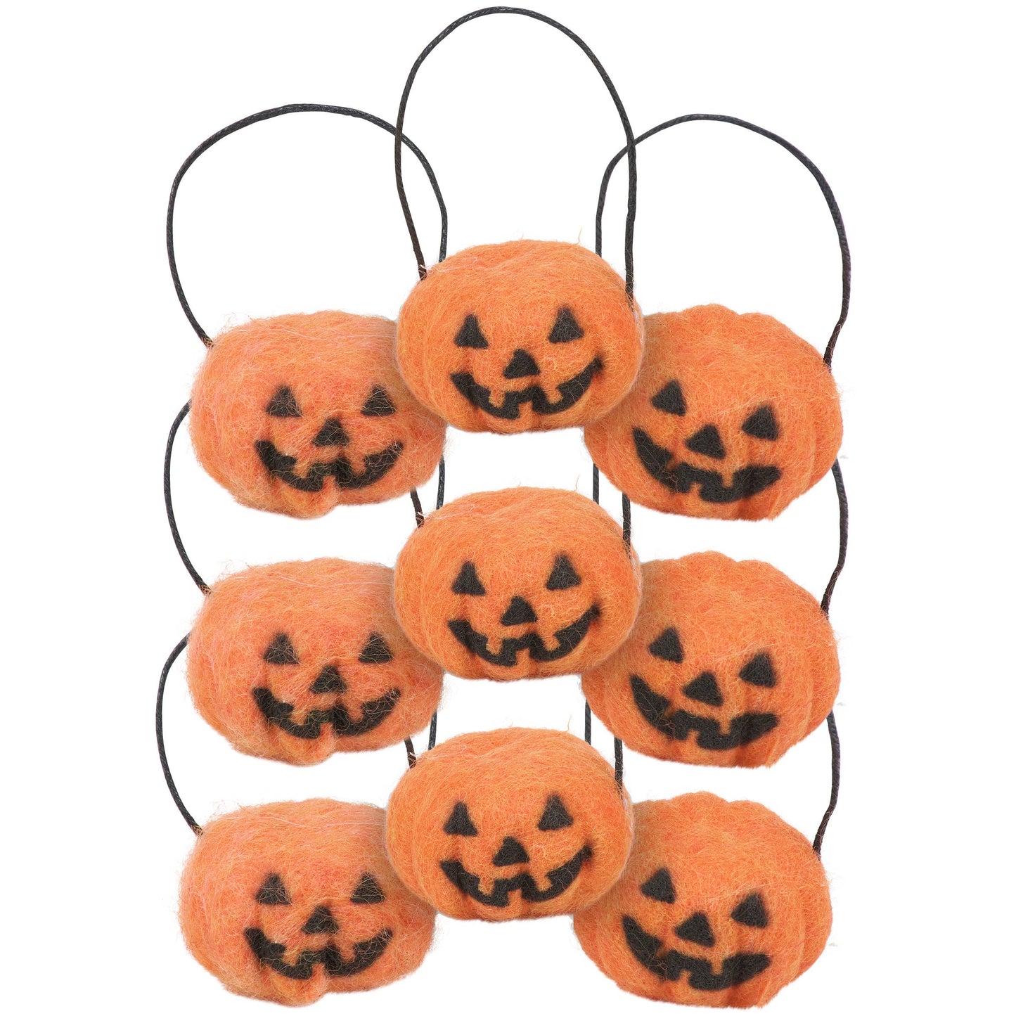 
                  
                    Jack O'Lantern Felted Ornament
                  
                