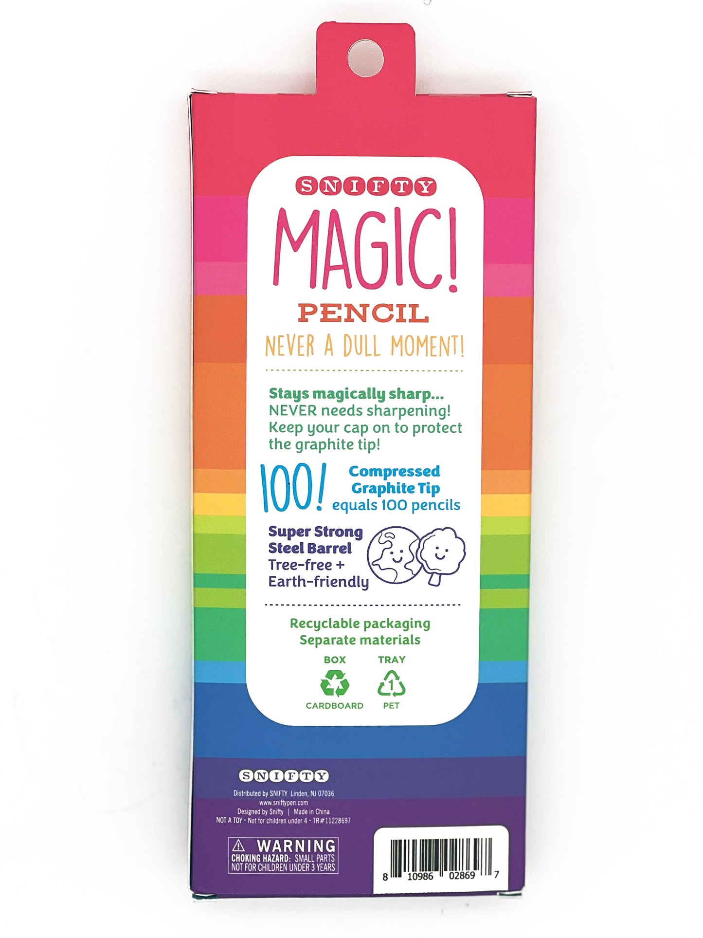 
                  
                    Magic Never Sharpen Pencil: White Steel Barrel
                  
                