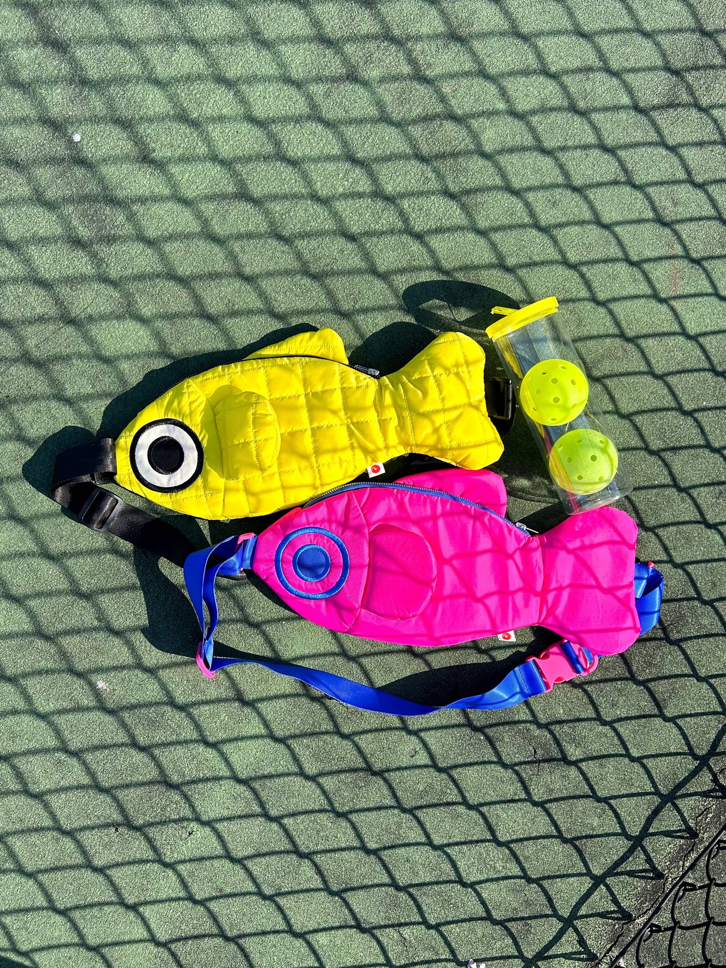 
                  
                    The Fish Bag - Sporty Pink
                  
                