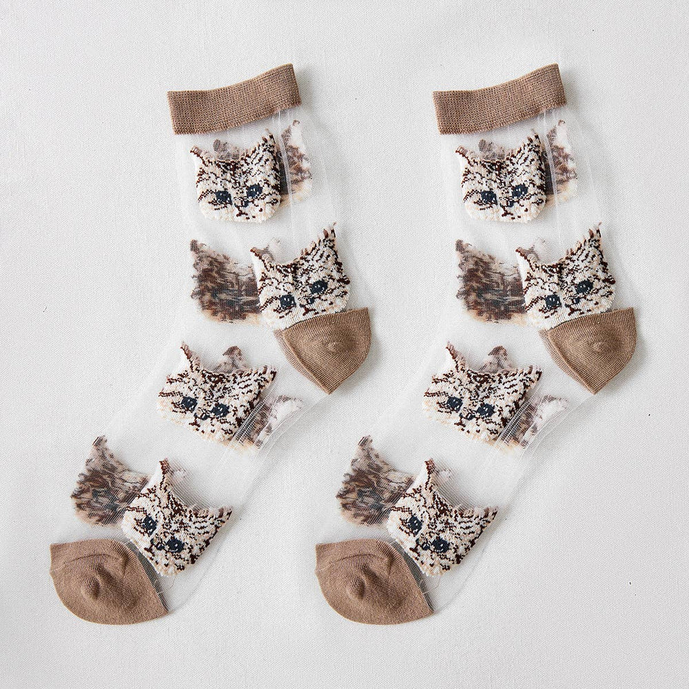 
                  
                    Sheer Cat Socks
                  
                