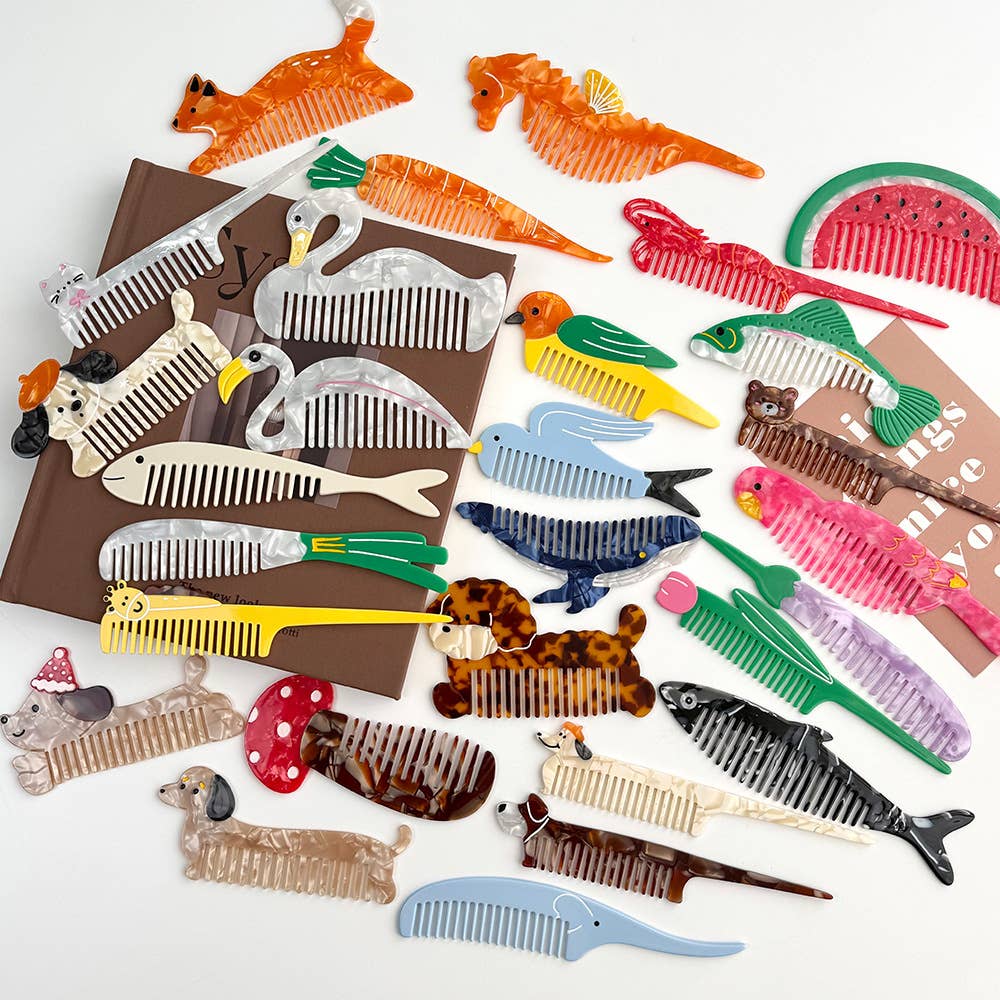
                  
                    Acetate Animal Combs
                  
                