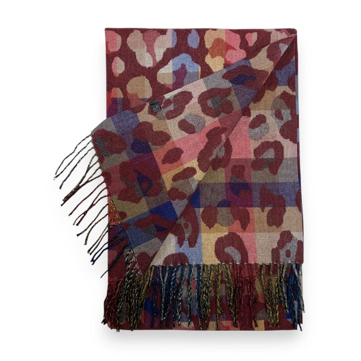 
                  
                    Colour Play Leopard Cashmere Blend Winter Scarf
                  
                