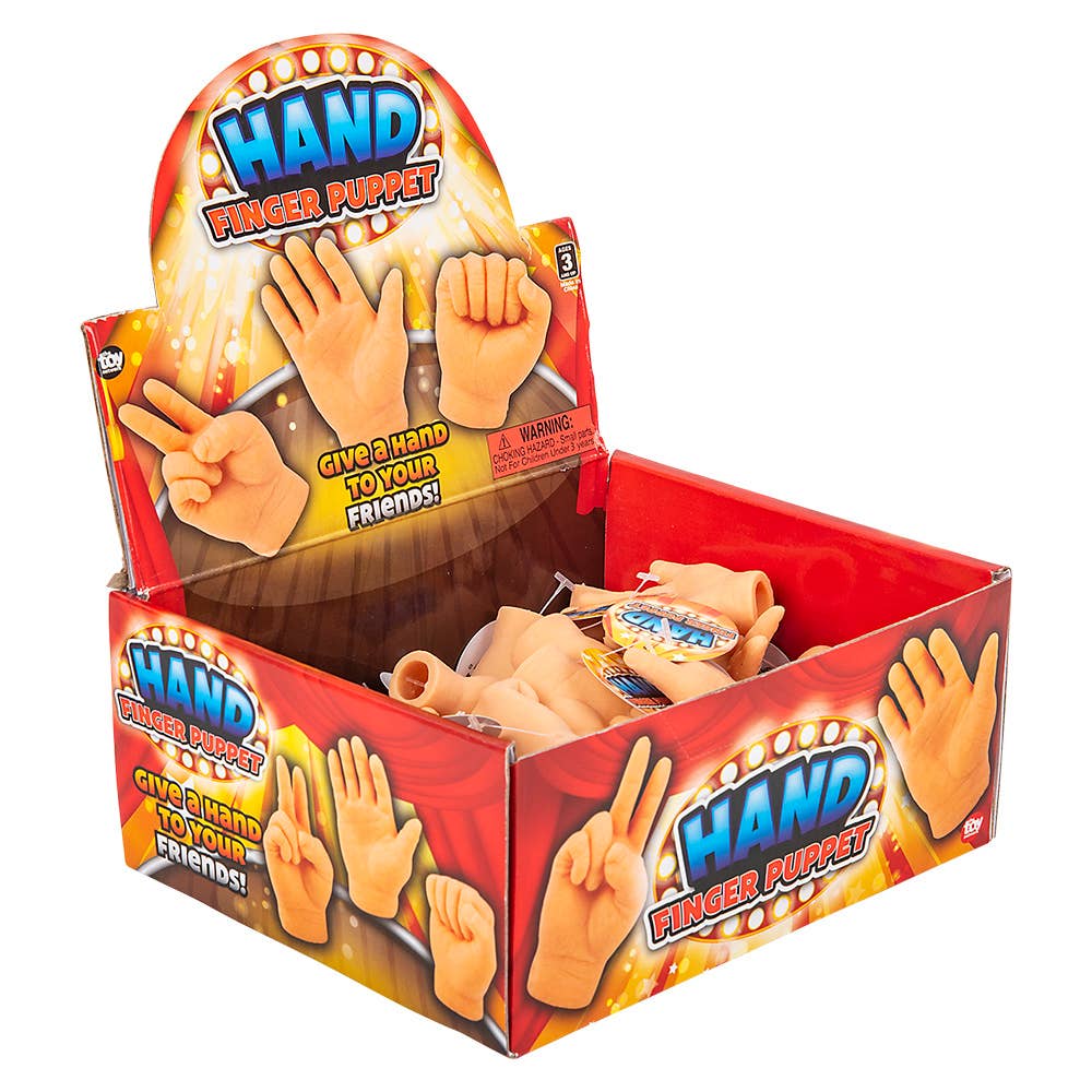 
                  
                    Tiny Hand Finger Puppets
                  
                