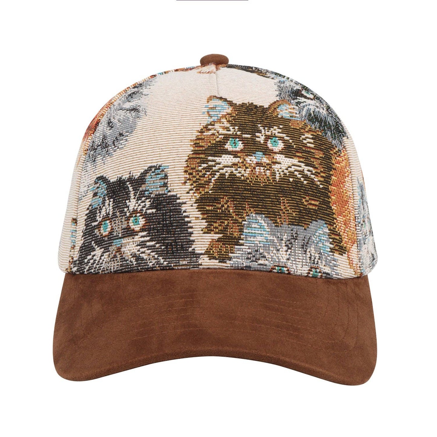 
                  
                    Jacquard 90s Cat Tapestry Baseball Cap
                  
                